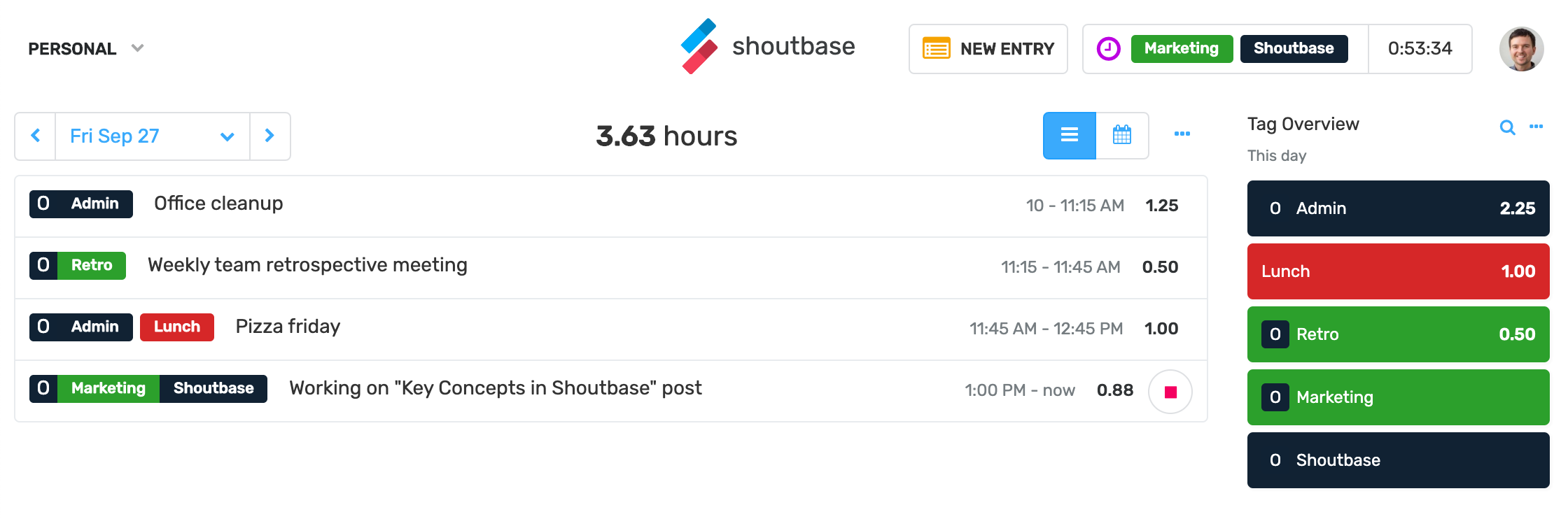 Key Concepts in Shoutbase